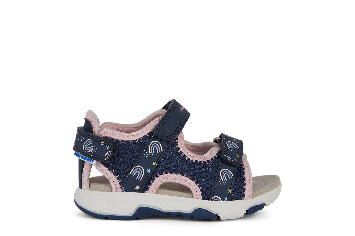 Geox B Sandal Multy - Navy/LT Pink - Little Bigheads