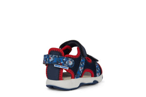 Geox B Sandal Multy - Navy/Red - Little Bigheads