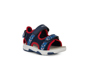 Geox B Sandal Multy - Navy/Red - Little Bigheads