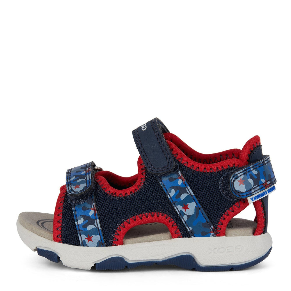 Geox B Sandal Multy - Navy/Red - Little Bigheads