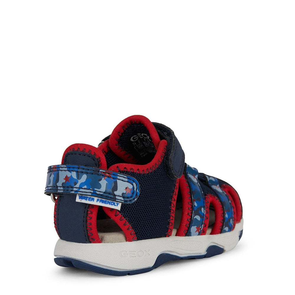 
                  
                    Geox B Sandal Multy - Closed Toe Sandal Navy/Red - Little Bigheads
                  
                