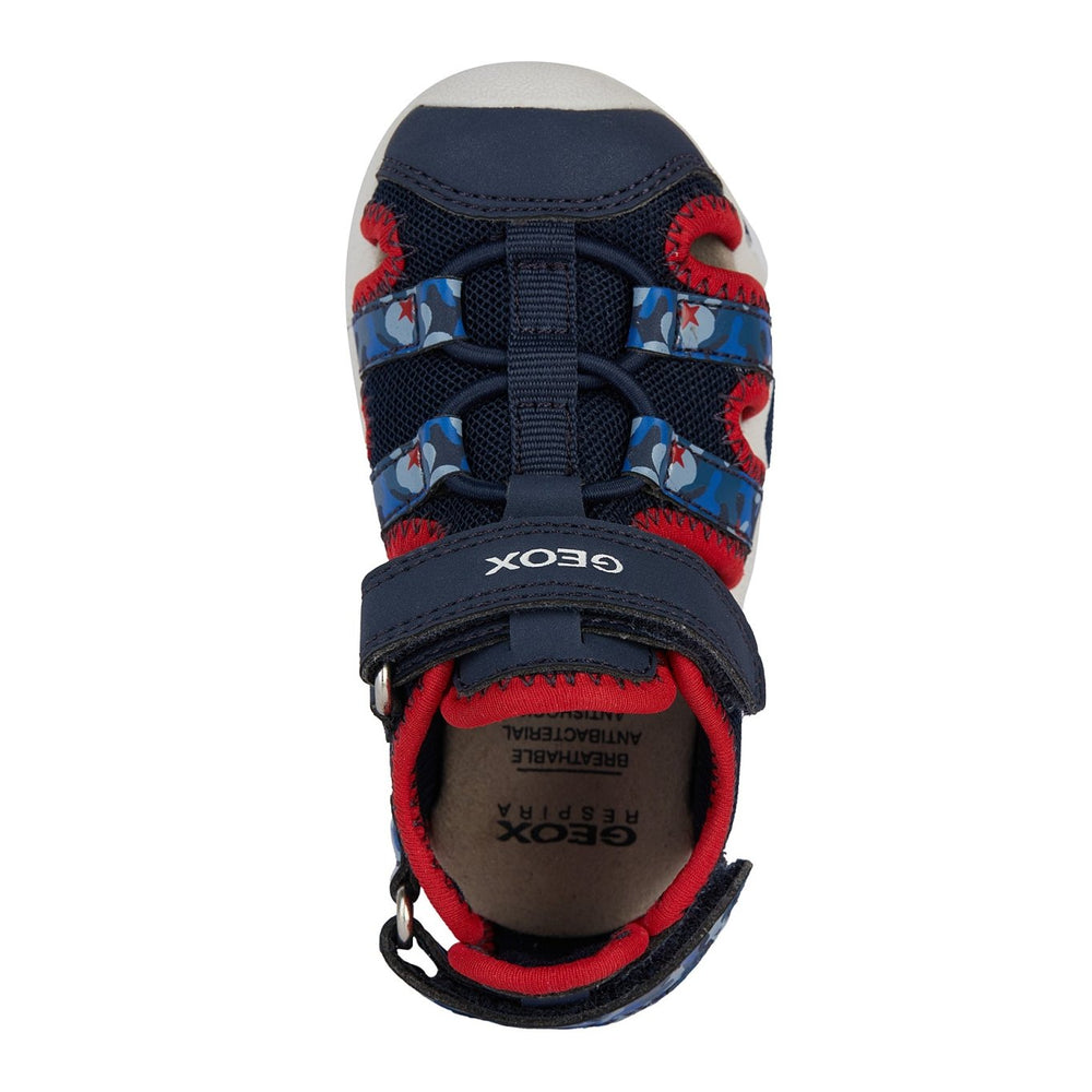 
                  
                    Geox B Sandal Multy - Closed Toe Sandal Navy/Red - Little Bigheads
                  
                