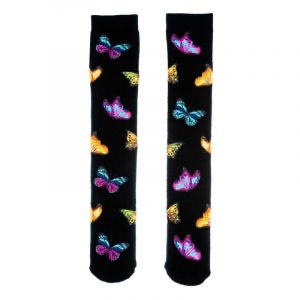 Squelch Socks - Butterflies One Size age 6-8yrs