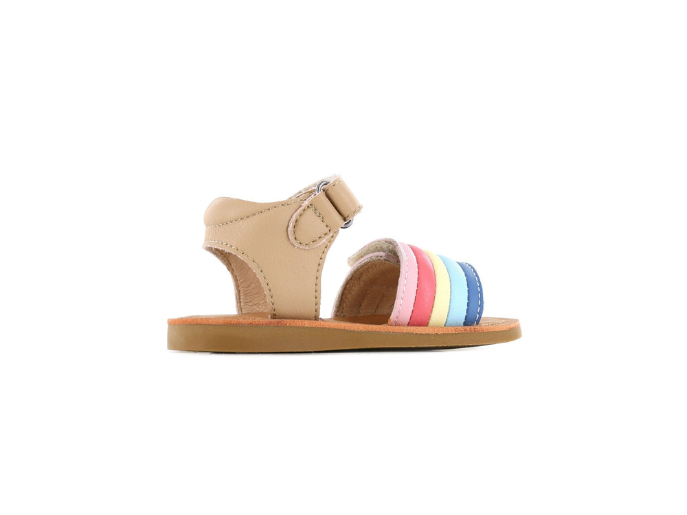 Shoesme Classic Sandal - Beige/Multicolour - Little Bigheads