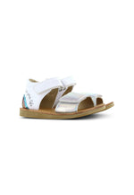 Shoesme Classic Sandal - White/Silver/Rainbow - Little Bigheads