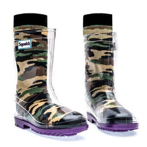 Squelch Socks - Camo. One Size age 6 - 8 - Little Bigheads