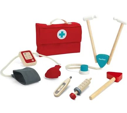 Plan Toys Wooden Doctor Set - Little Bigheads