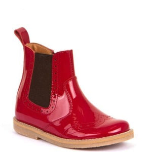 Froddo Chelsea Boot - Red Patent G3160119 - 12 - Little Bigheads