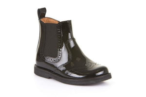 Froddo Chelsea Boot - Black Patent - Little Bigheads