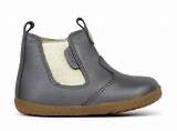 Bobux Jodphur Boot Step - up Charcoal Shimmer - Little Bigheads