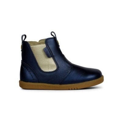 
                  
                    Bobux Navy Shimmer Jodhpur Boot - Little Bigheads
                  
                