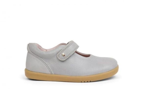 Bobux Mary Jane Shoe Step Up Silver Shimmer - Little Bigheads