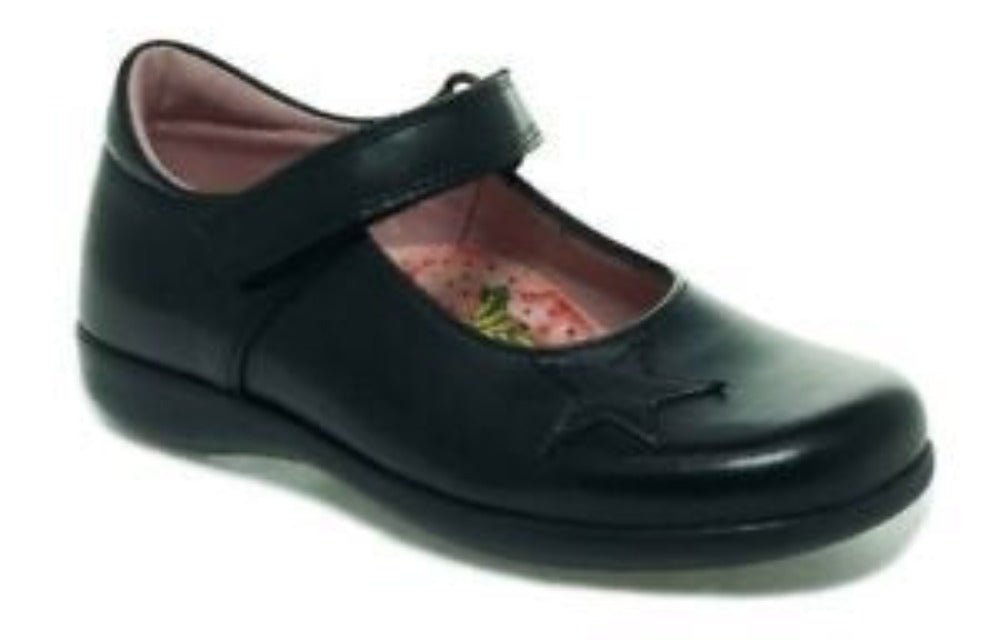 Petasil Belinda Black Patent Mary Jane - Little Bigheads