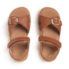 Start-rite stockist - Start-rite Holiday sandal Tan buckle fastening - Little Bigheads