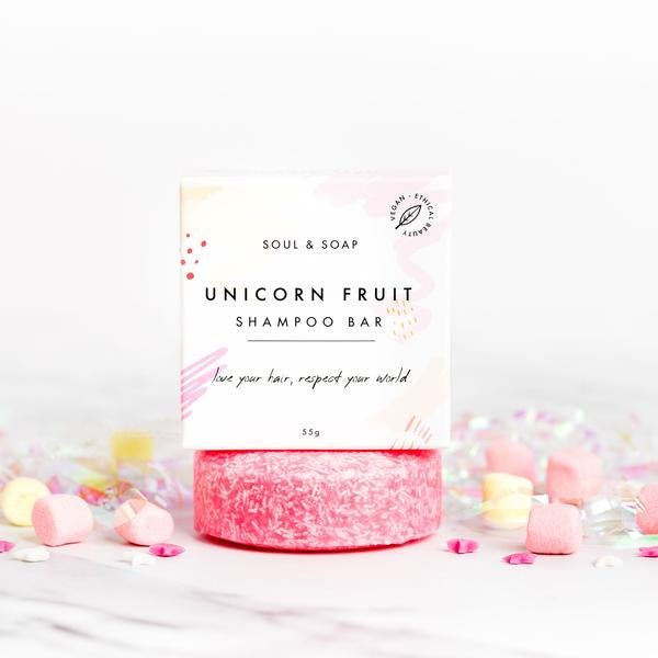 Unicorn Fruit Shampoo Bar by Soul & Soap - Little Bigheads