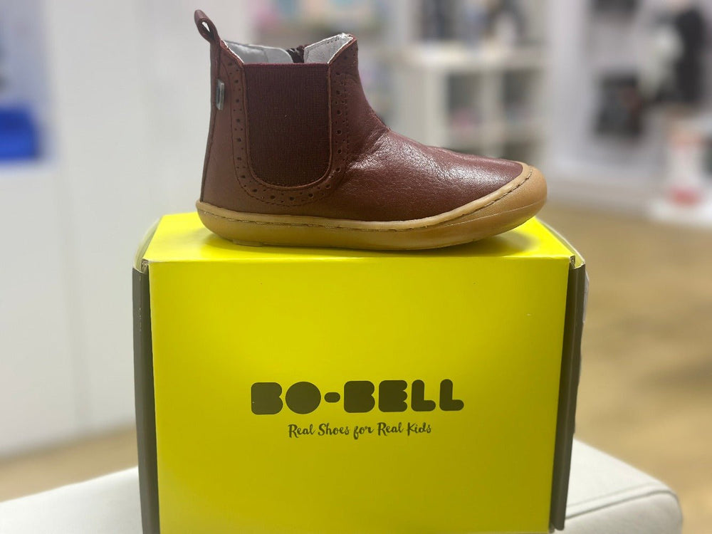 Bo - Bell Invader Chelsea Boot Bordeaux - Little Bigheads