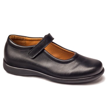 Froddo - Classic Black Leather School Shoe - Little Bigheads