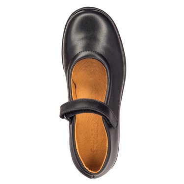 Froddo - Classic Black Leather School Shoe - Little Bigheads