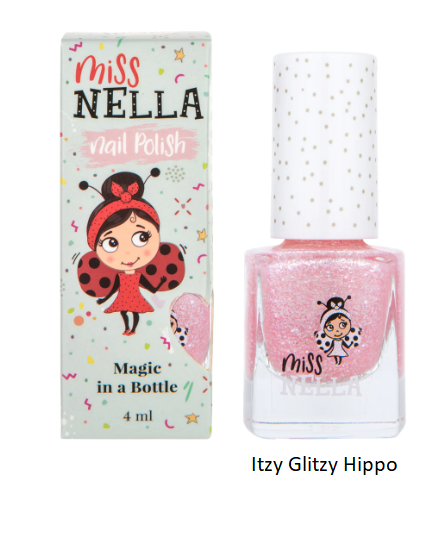 Miss Nella Nail Polish Itsy Glitzy Hippo