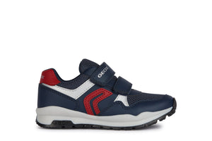 Geox J Pavel - Navy/Red - Little Bigheads