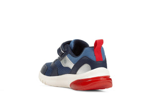 Geox J Ciberdron - Navy/Red - Little Bigheads