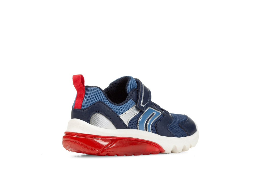 Geox J Ciberdron - Navy/Red - Little Bigheads