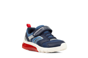 Geox J Ciberdron - Navy/Red - Little Bigheads