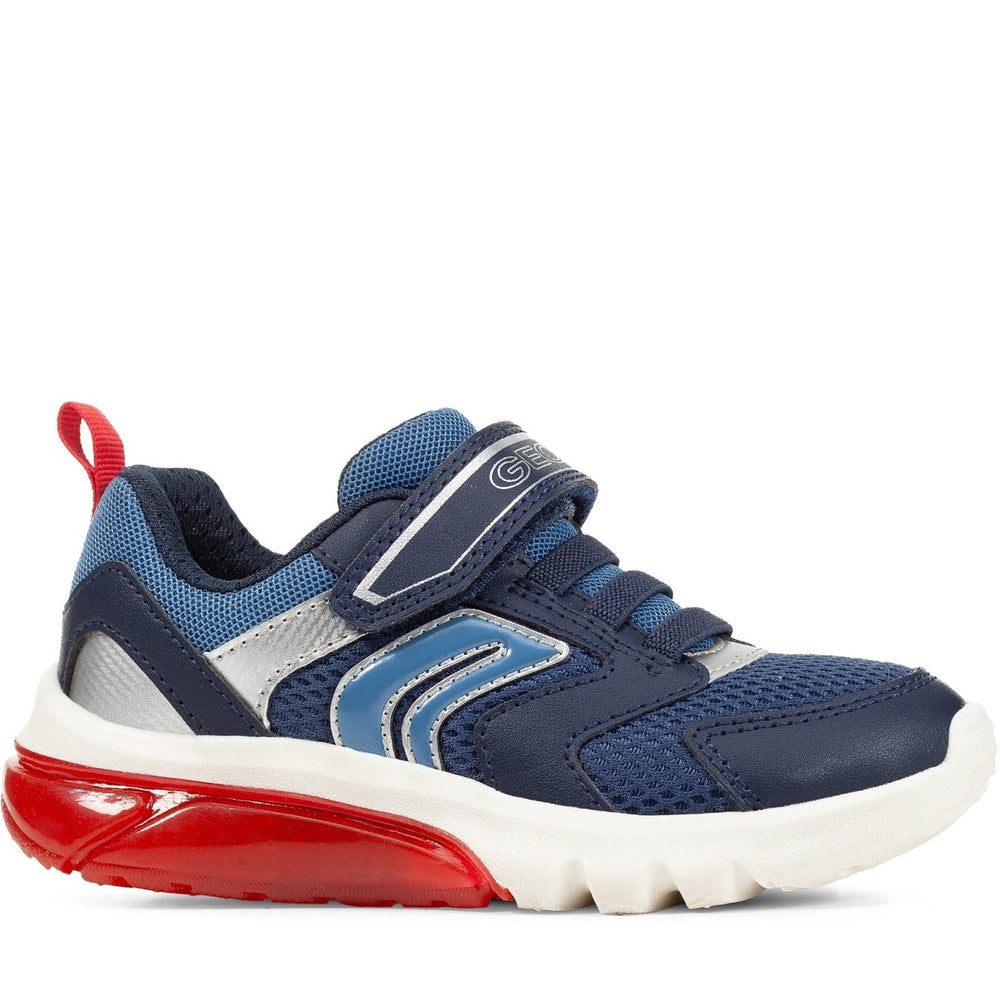 Geox J Ciberdron - Navy/Red - Little Bigheads