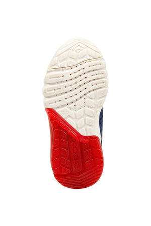 Geox J Ciberdron - Navy/Red - Little Bigheads