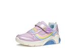 Geox | Fadinlight | Lilac/Multicolour girls light up trainers