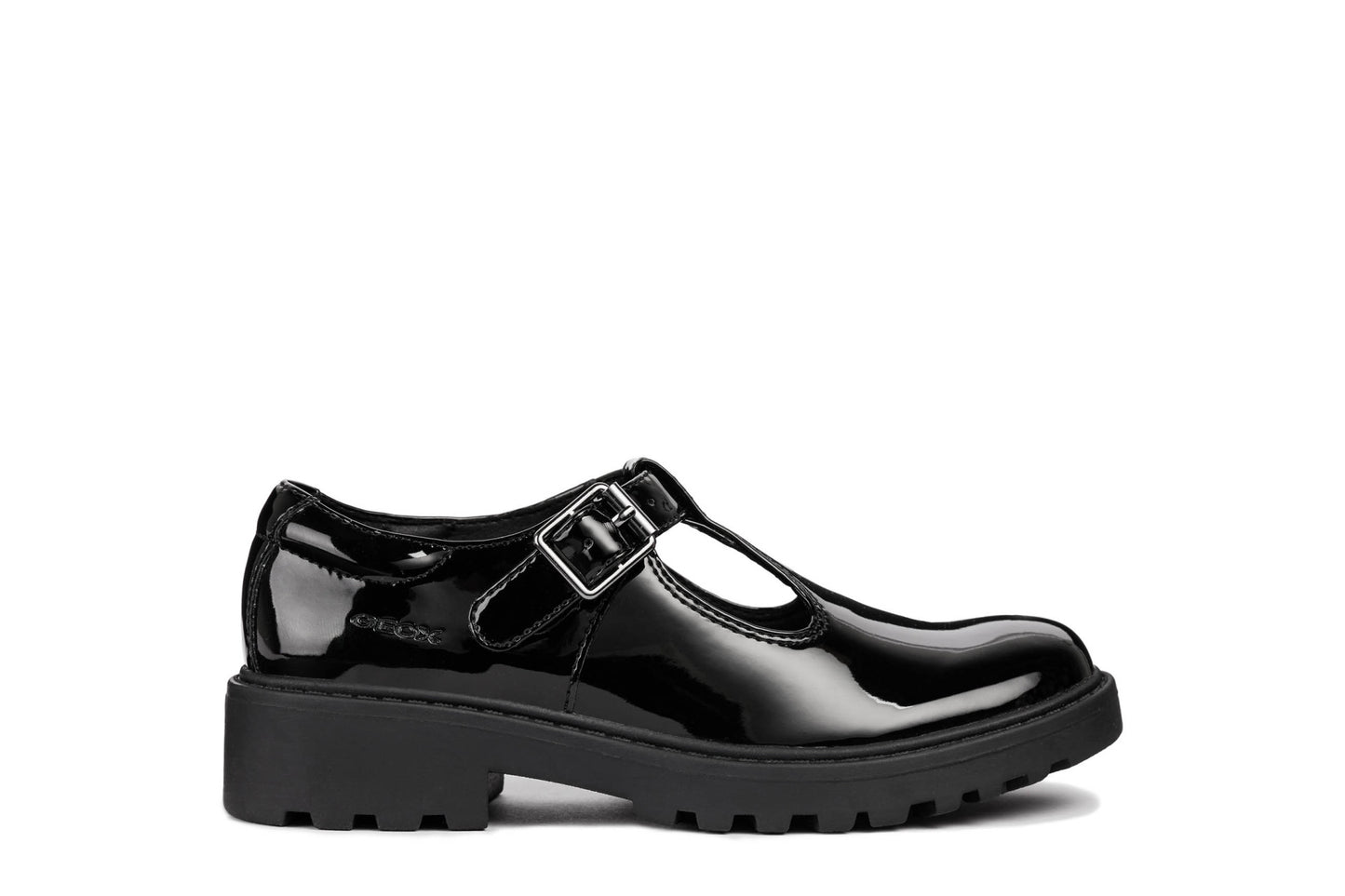 J Casey Girl T-Bar J8420E000HHC9999_00 Girls black patent leather school shoe