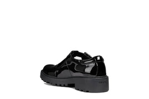 J Casey Girl T-Bar J8420E000HHC9999_00 Girls black patent leather school shoe