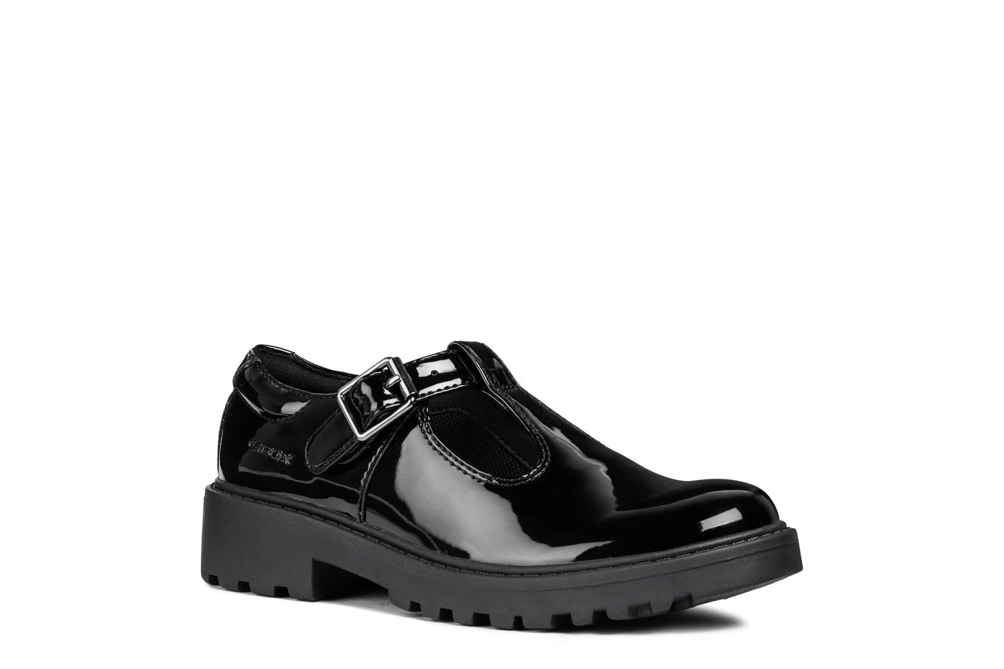 J Casey Girl T-Bar J8420E000HHC9999_00 Girls black patent leather school shoe