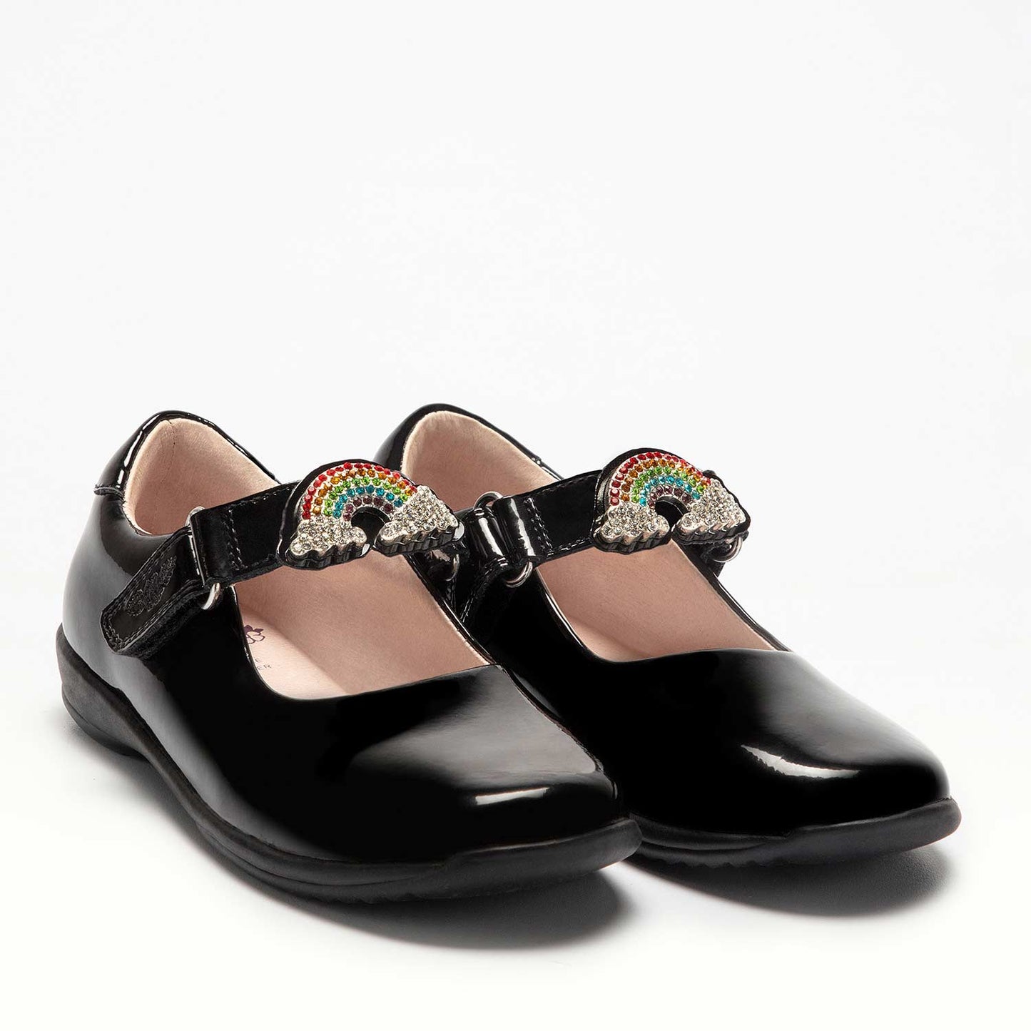 Lelli Kelly Brite Black Patent G Width - Little Bigheads