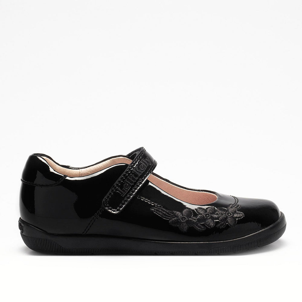 Lelli Kelly Ava Scarpa black patent school shoe