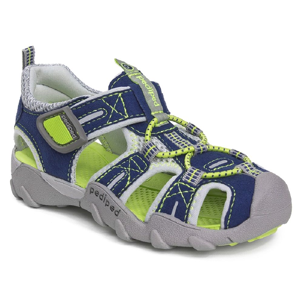 Pediped Canyon - Navy/Lime - Little Bigheads