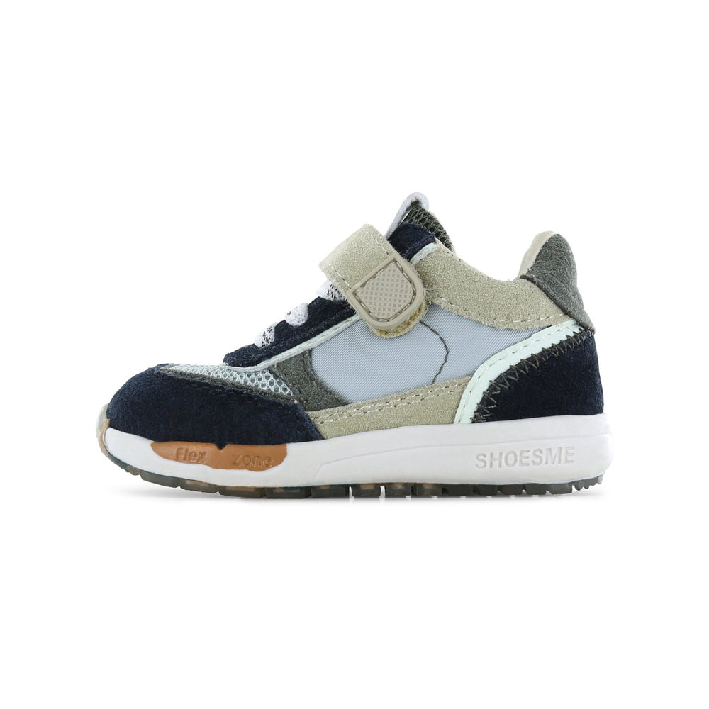 Shoesme Run - Flex - Blue/Beige - Little Bigheads