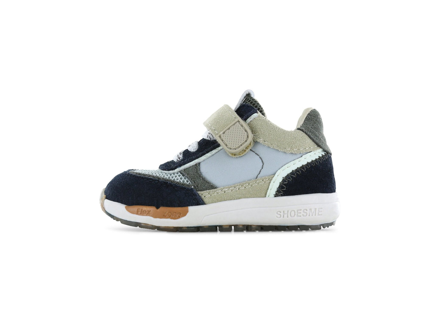 Shoesme Run - Flex - Blue/Beige - Little Bigheads