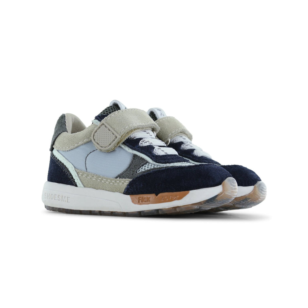 
                  
                    Shoesme Run - Flex - Blue/Beige - Little Bigheads
                  
                