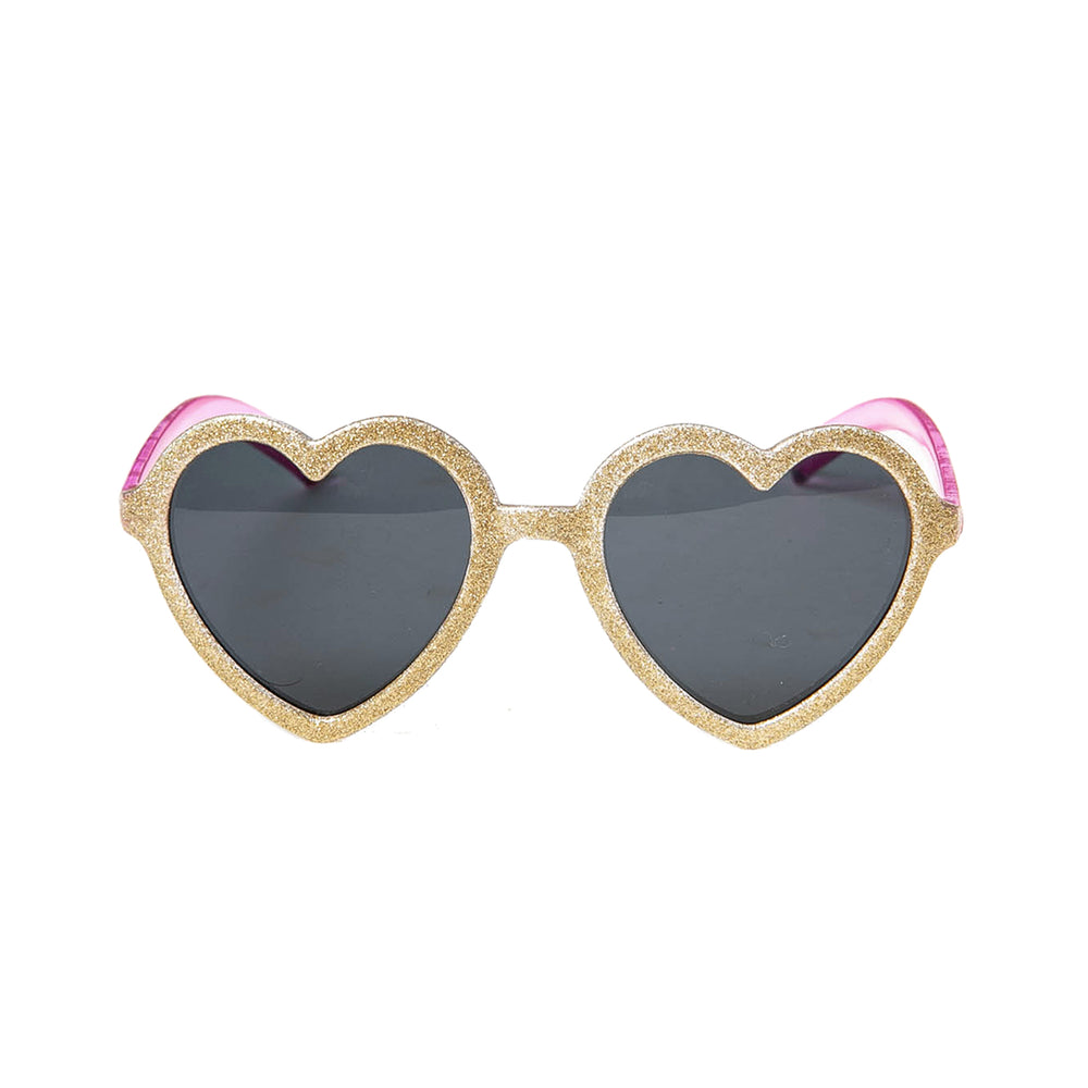 Rockahula - Glitter Heart Sunglasses