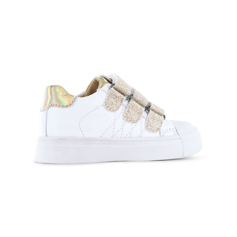 Shoesme Sneakers - White/Gold SH23S016 - B - Little Bigheads