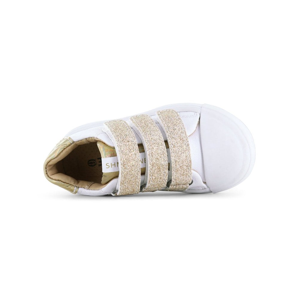 
                  
                    Shoesme Sneakers - White/Gold SH23S016 - B - Little Bigheads
                  
                