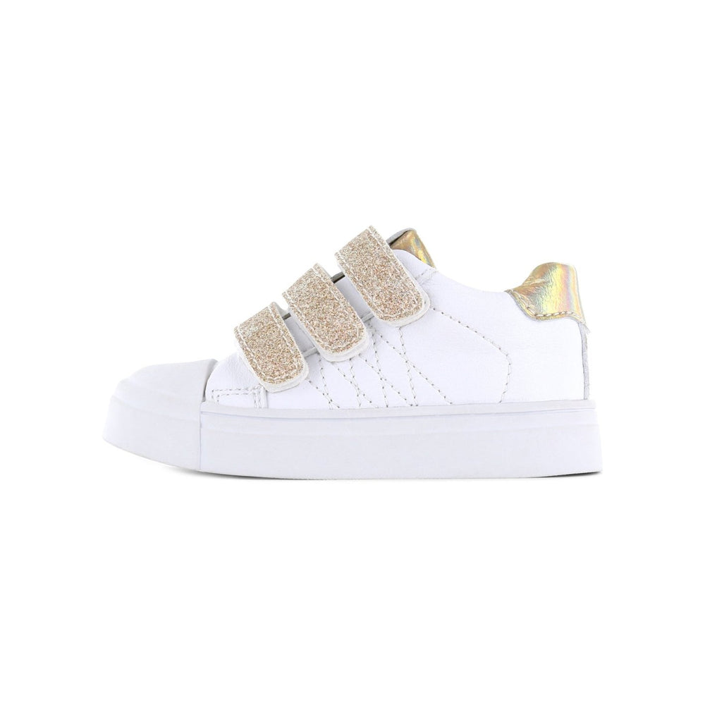 Shoesme Sneakers - White/Gold SH23S016 - B - Little Bigheads