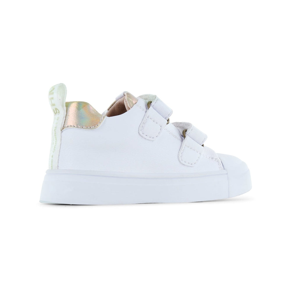 
                  
                    Shoesme - White Sneaker with Flowers - Little Bigheads
                  
                