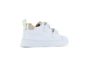 Shoesme - White Sneaker with Flowers - Little Bigheads