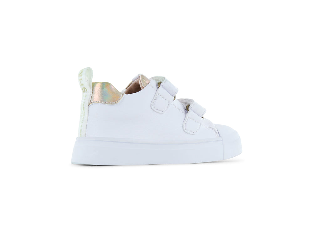 Shoesme - White Sneaker with Flowers SH24S001-A1