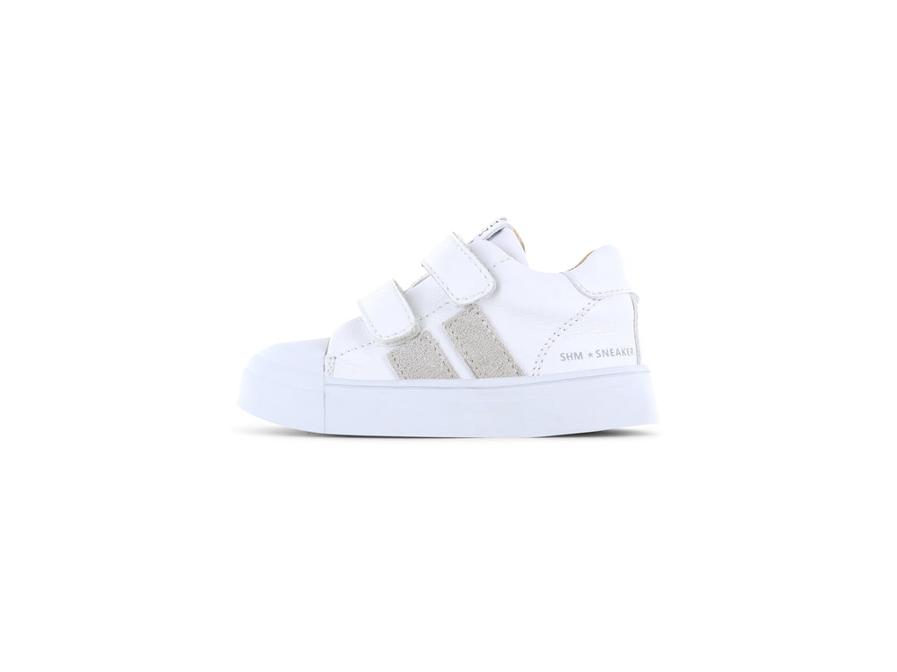 Shoesme - White with Grey Stripes SH24S005