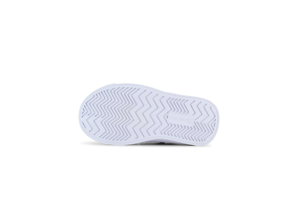 Shoesme - White with Grey Stripes - Little Bigheads