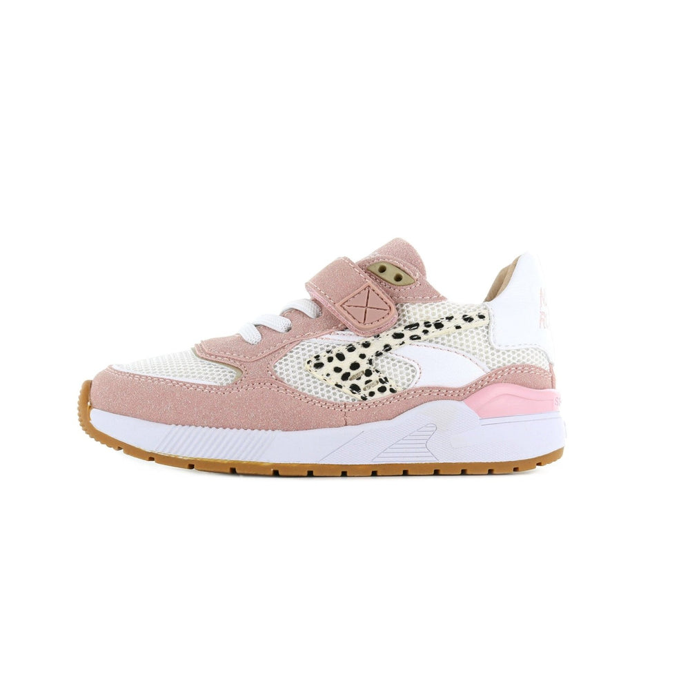 Shoesme Trainers Pink / Faux animal print. - Little Bigheads