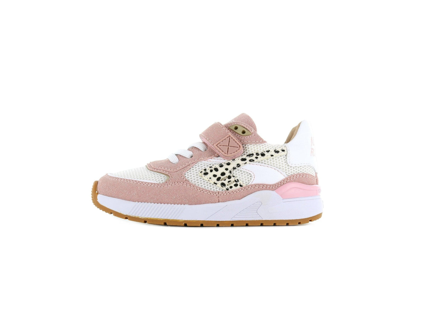 Shoesme Trainers Pink / Faux animal print. - Little Bigheads